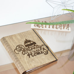 Wooden notebook "The...